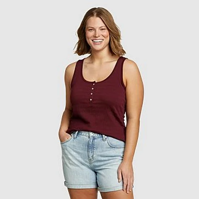 Women's Mountain Town Textured Tank Top