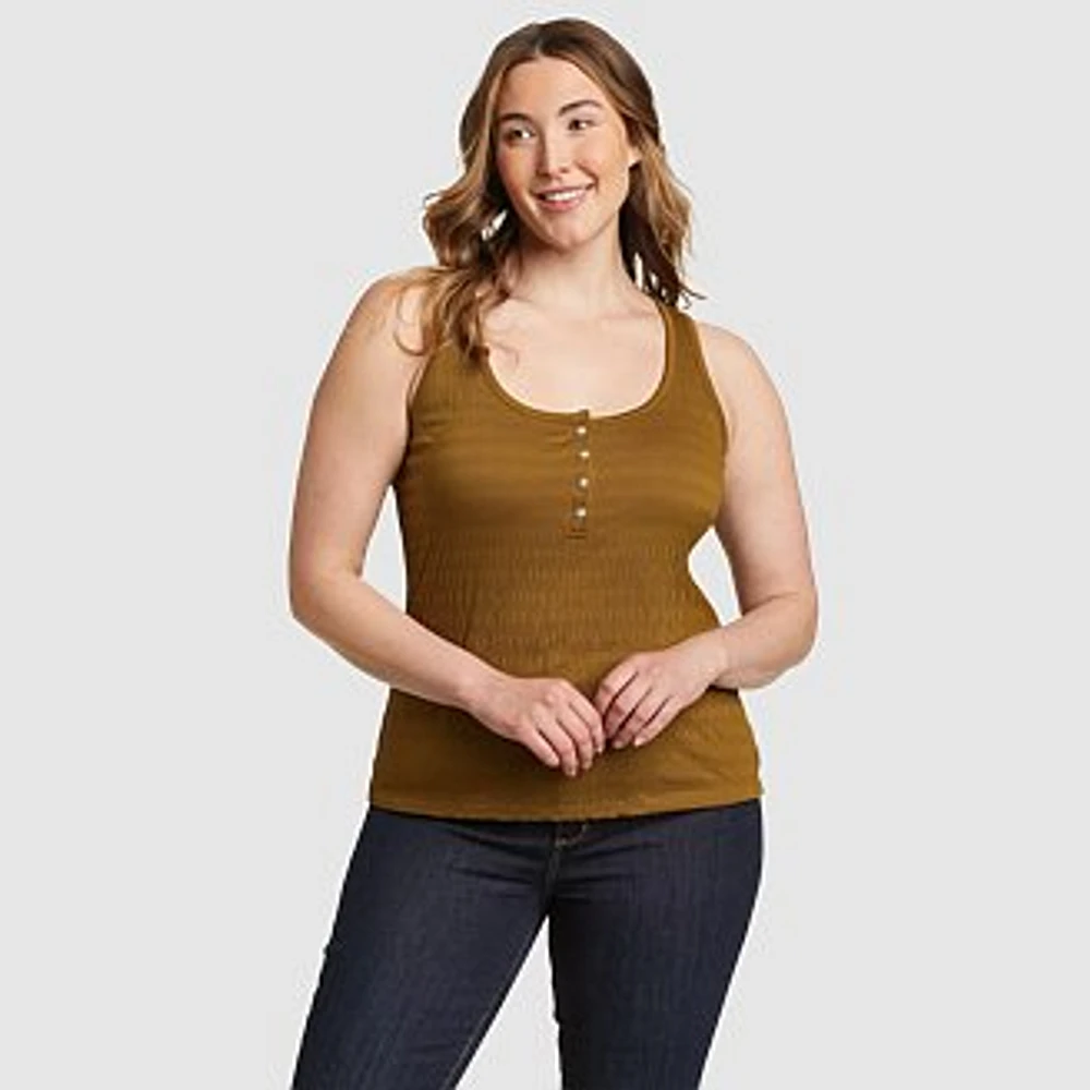 Women's Mountain Town Textured Tank Top