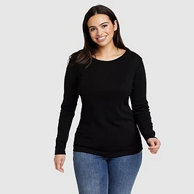 Women's Favorite Long-Sleeve Crewneck T-Shirt