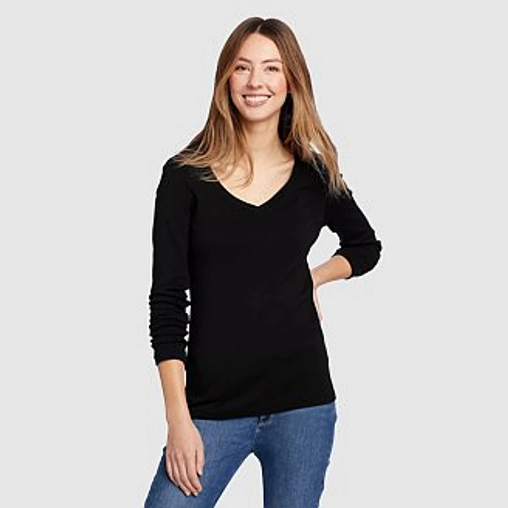 Women's Favorite Long-Sleeve V-Neck T-Shirt