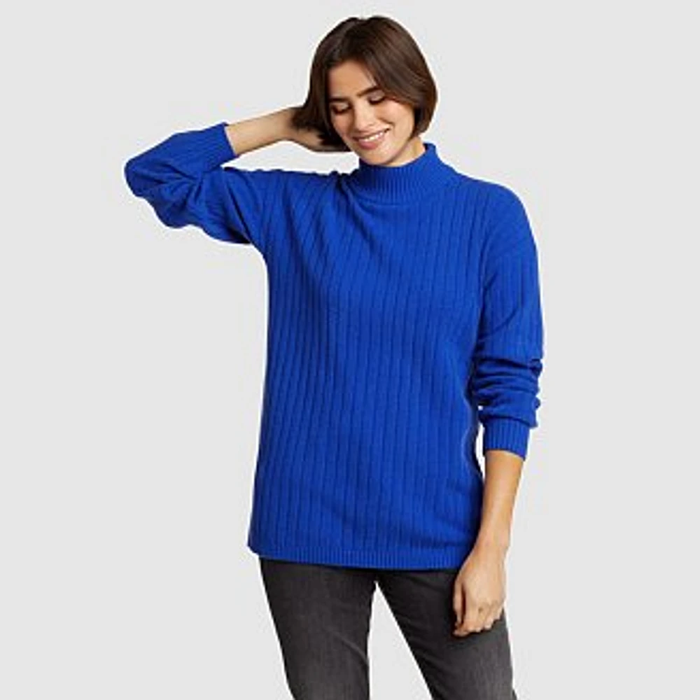 Women's Alpine Route Essentials Ribbed Mock Neck Sweater