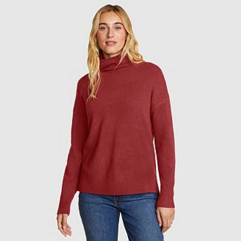 Women's Alpine Route Essentials Scrunch Neck Sweater