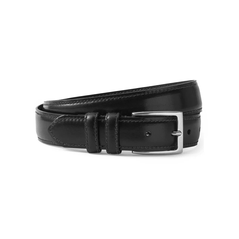 Feather Edge Leather Belt