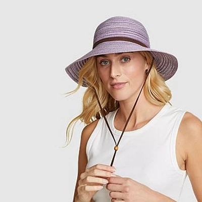 Women's Packable Straw Hat