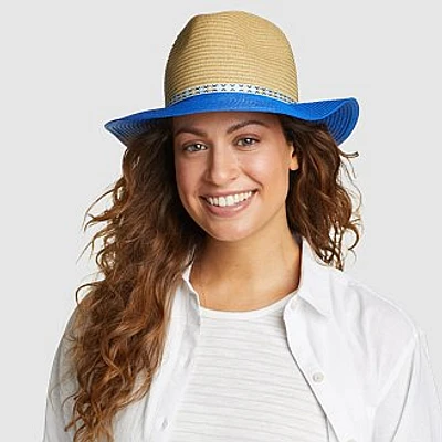 Women's Ombre Panama Straw Hat