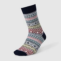 Women's Fair Isle Crew Socks