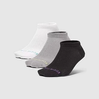 Women's Solid Mesh Socks - 3 Pack