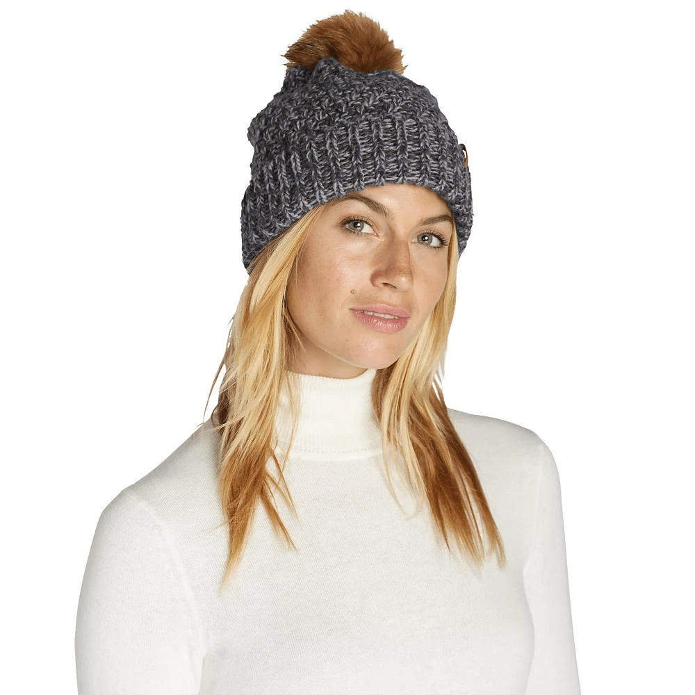 Cabin Faux Fur Pom Beanie