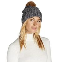 Cabin Faux Fur Pom Beanie