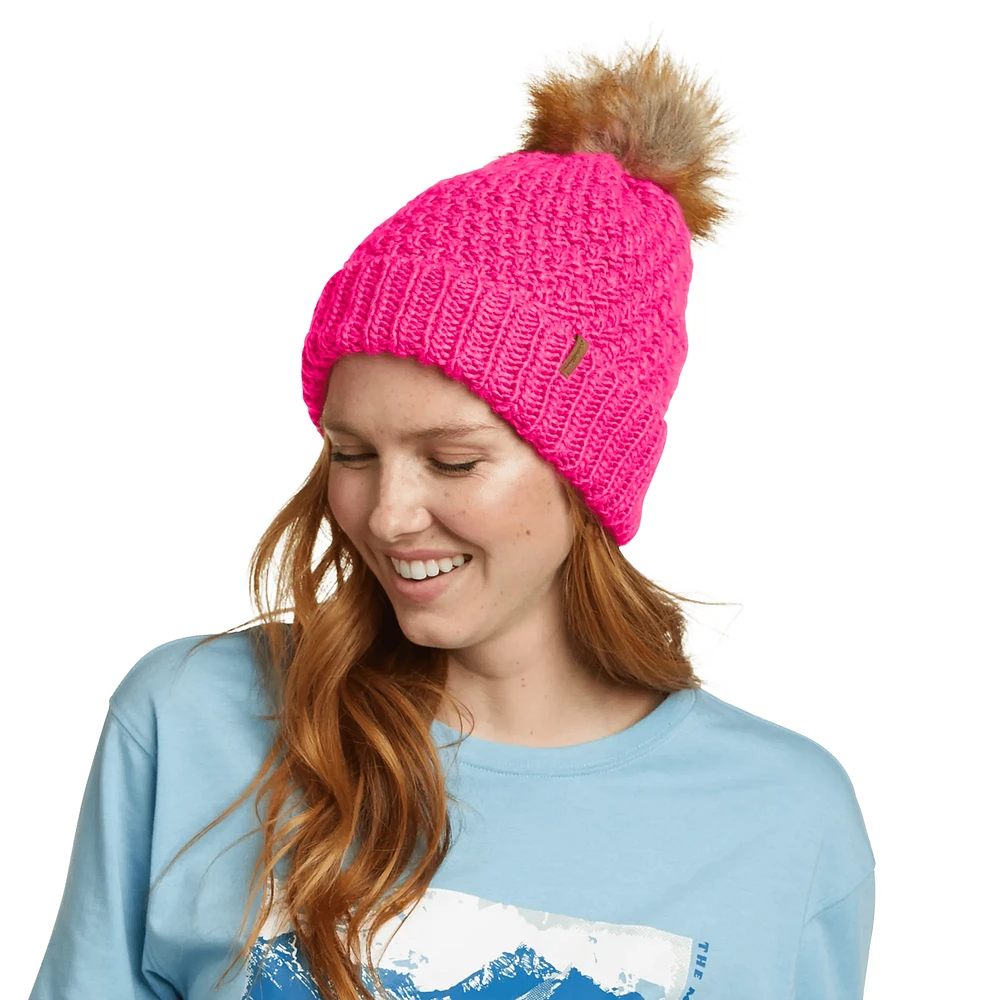 Cabin Faux Fur Pom Beanie