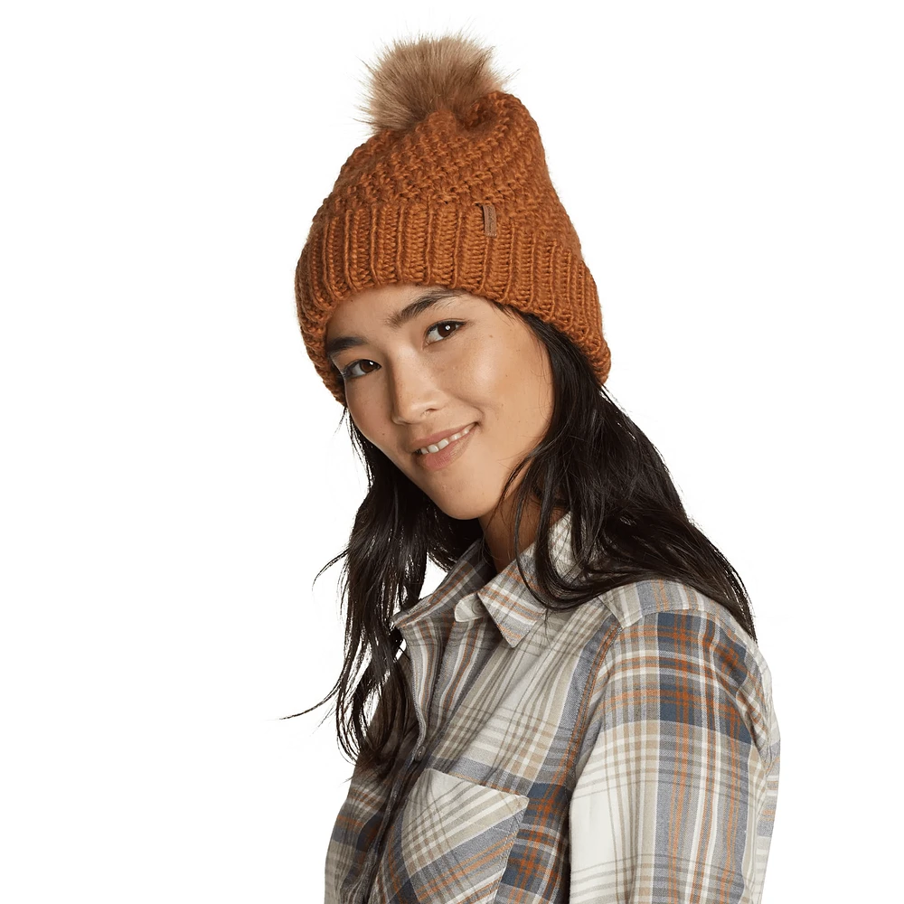Cabin Faux Fur Pom Beanie