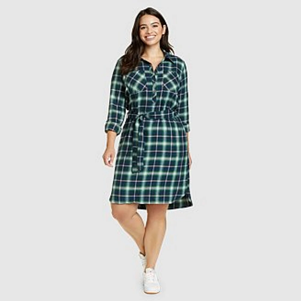 Women's Fremont Flannel Shirt Dress