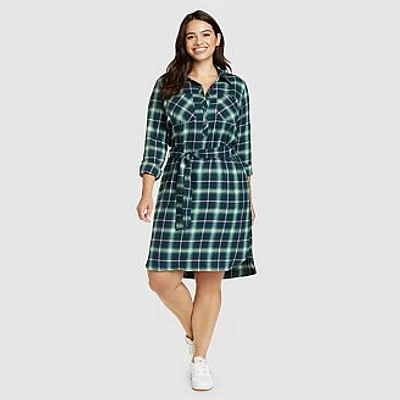 Women's Fremont Flannel Shirt Dress