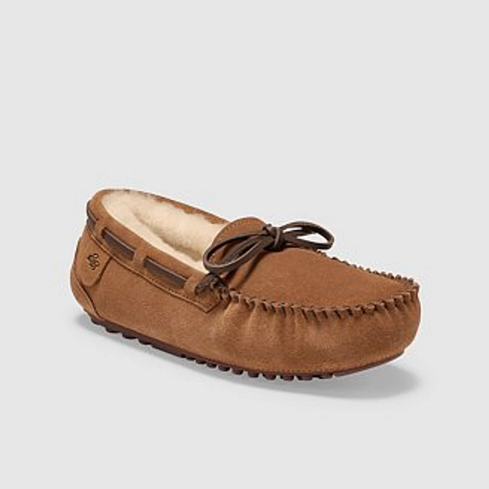 Women's Firelight Shearling Moc Slippers