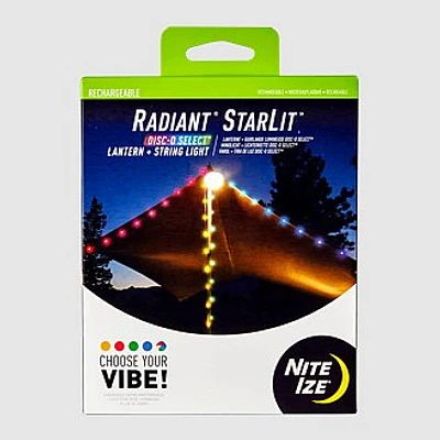 Nite Ize Radiant StarLit Rechargeable Lantern + String Light