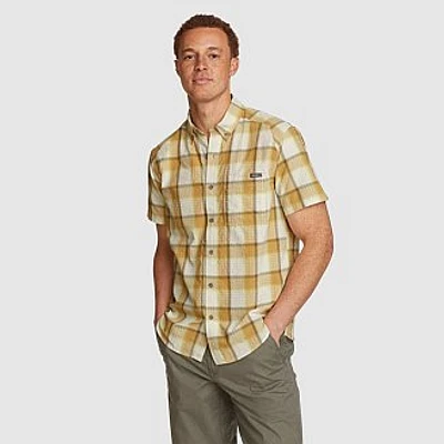 Men's Pack It Seersucker Short-Sleeve Shirt