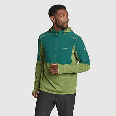 Men's High Route Grid Air Hybrid Hooded 1/2-Zip