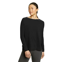 Tempo Light Long-Sleeve Boat-Neck T-Shirt