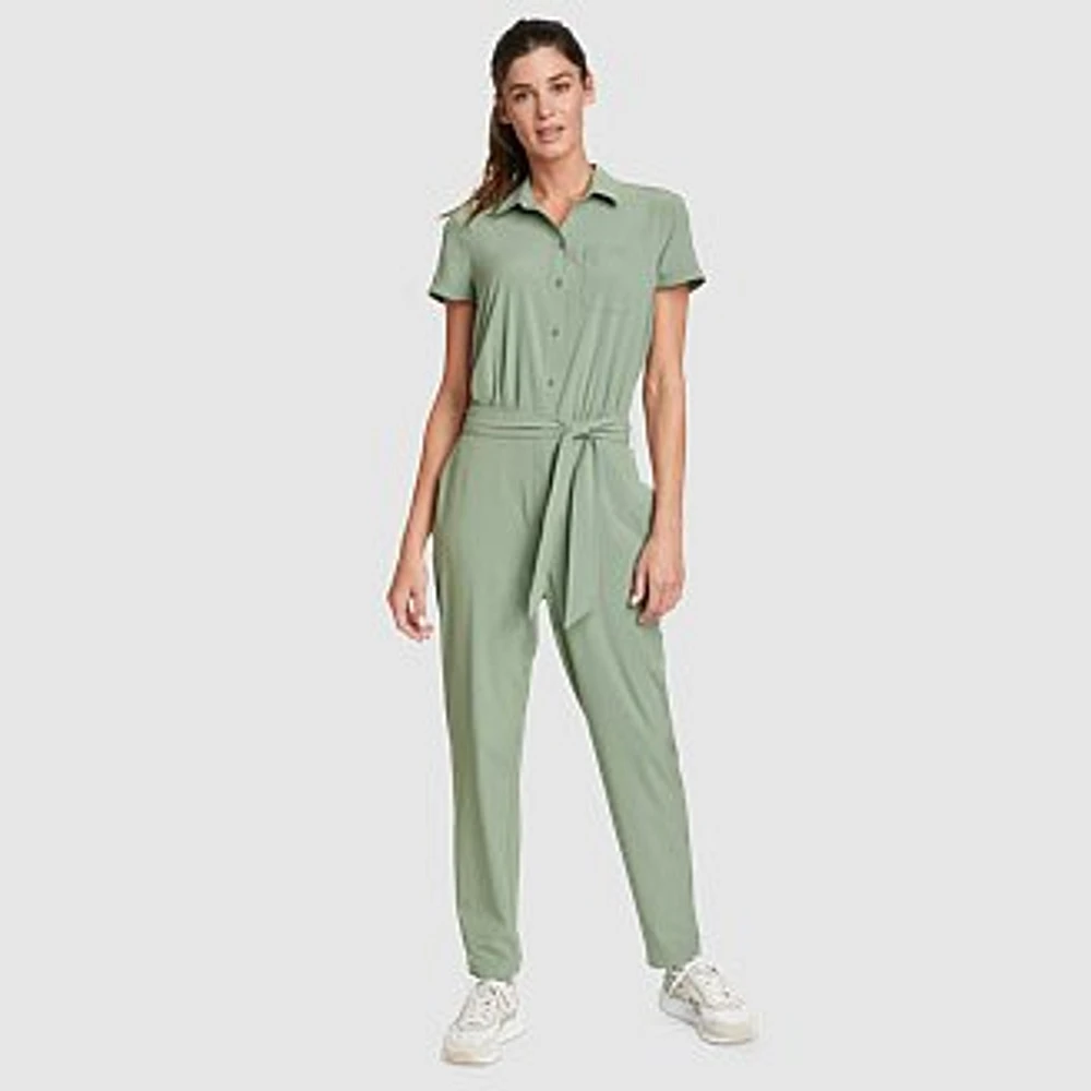 Women's Departure Short-Sleeve Jumpsuit