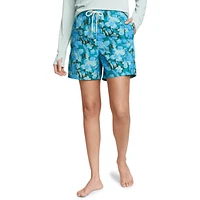 Tidal High Rise Shorts - Print