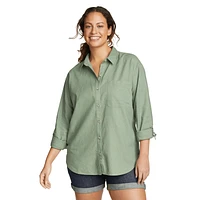 EB Hemplify Long-Sleeve Beach Shirt