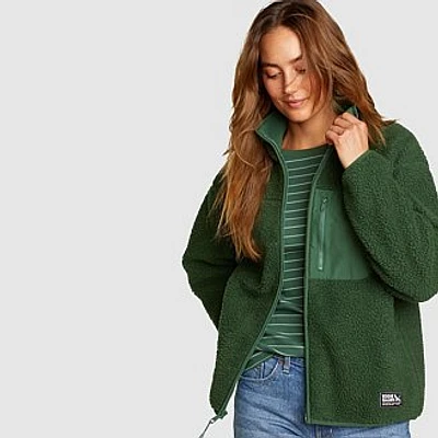 Women's Chilali Faux Shearling Fleece Jacket