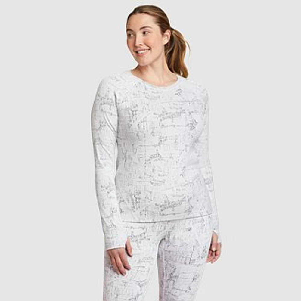 Women's Downslope Long-Sleeve Crew Neck