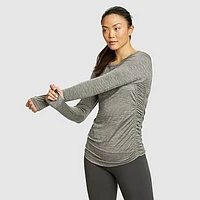 Women's Resolution Long-Sleeve Ruched Tee