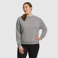 Women's Motion Long-Sleeve Crew Neck Pullover