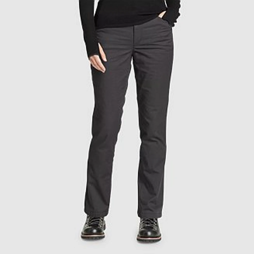 Women's Mountain Ops Lined Canvas Pants