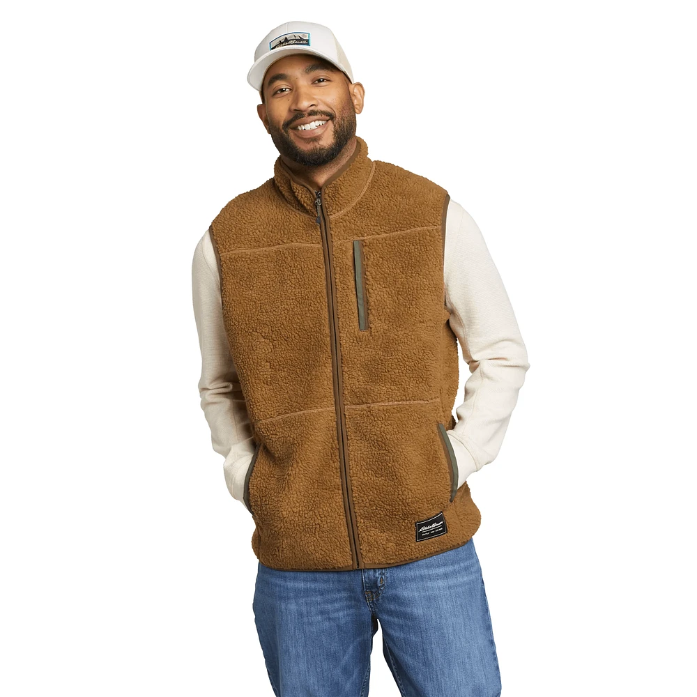 Chilali Faux Shearling Fleece Vest