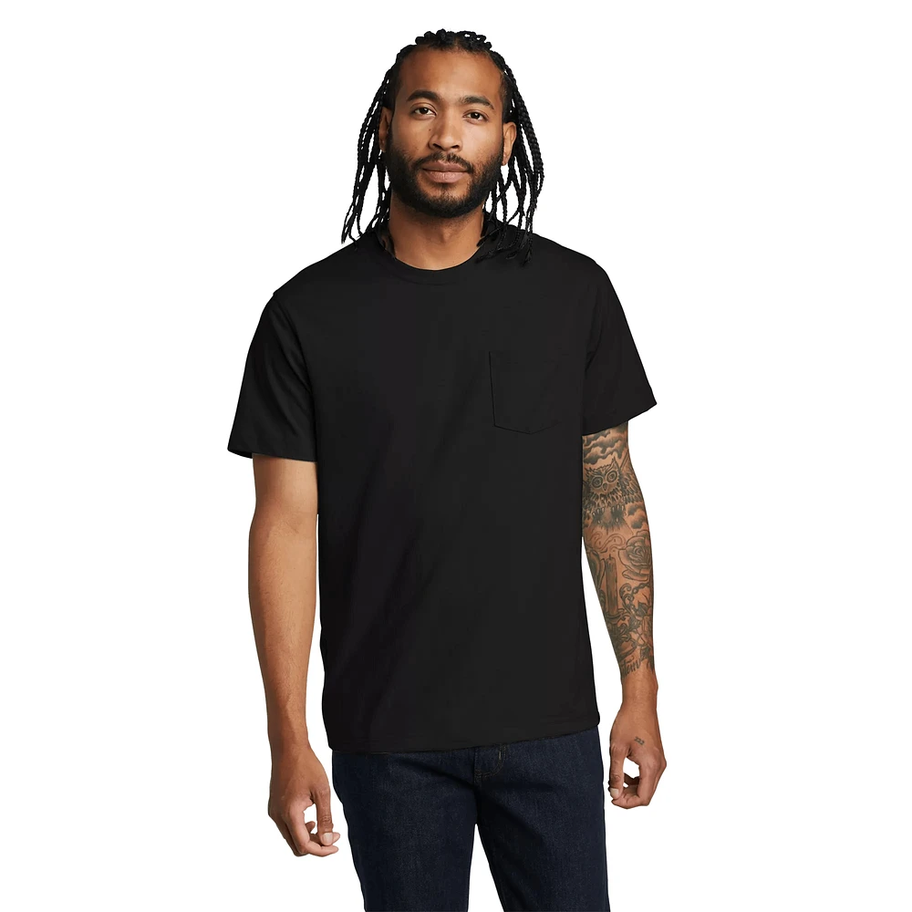 Legend Wash 100% Cotton Short-Sleeve Pocket T-Shirt