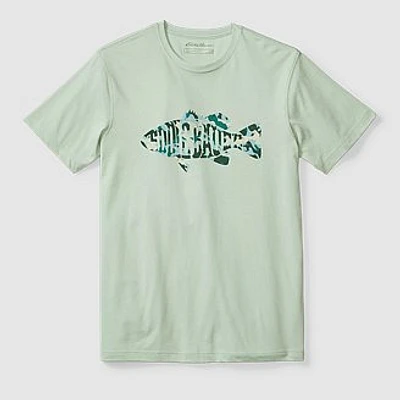 Camo Fish Graphic T-Shirt