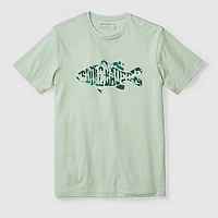 Camo Fish Graphic T-Shirt