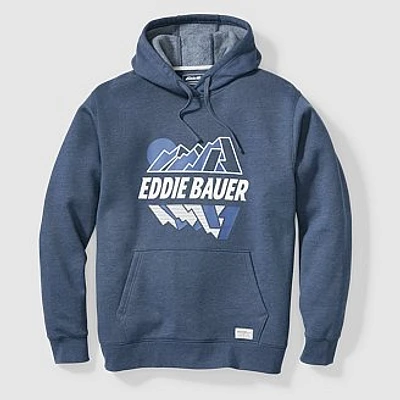 EB Signature Logo Graphic Hoodie - Mountains