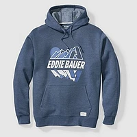 EB Signature Logo Graphic Hoodie - Mountains