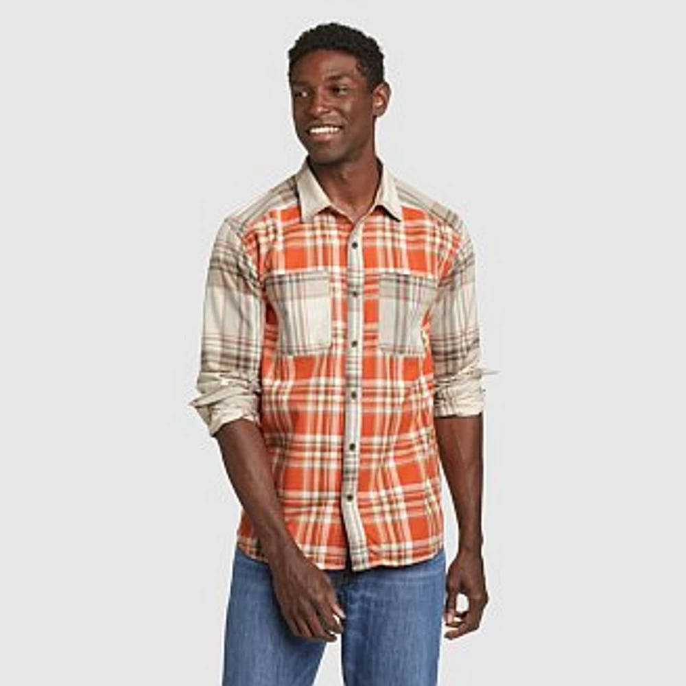 Men's Regenerate Long-Sleeve Flannel Shirt