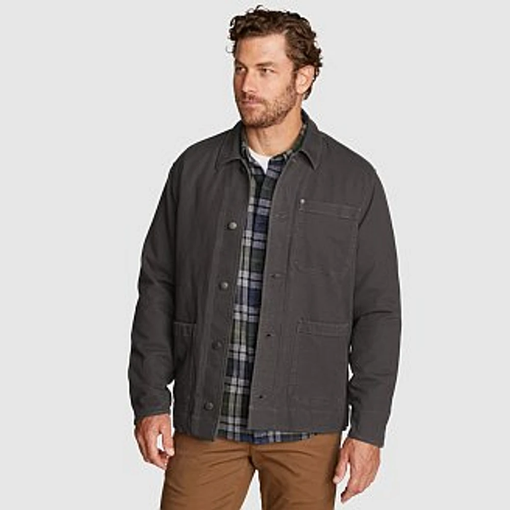 Men's Elkhorn Canvas Shirt Jacket