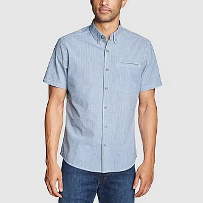 Men's Bainbridge Short-Sleeve Seersucker Shirt