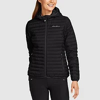 Women's Microlight Down Hooded Jacket