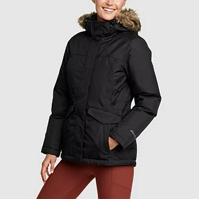 Women's Silver Lining Down Waterproof Hooded Rain Jacket