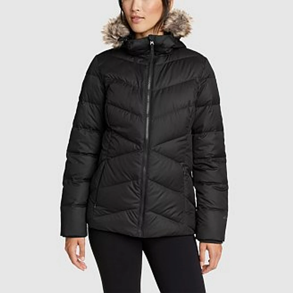 Women's Classic Down Hooded Jacket