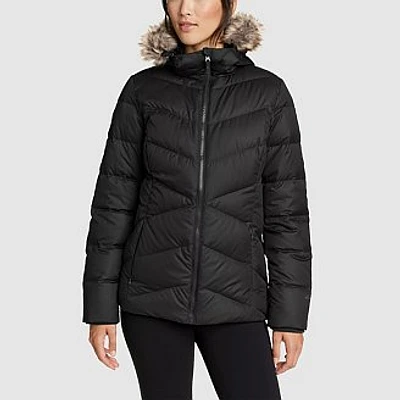 Women's Classic Down Hooded Jacket