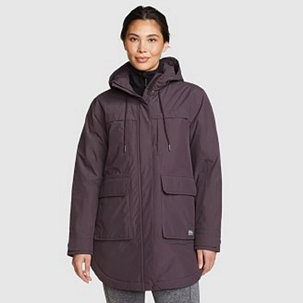 Women's Rainfoil Storm Insulated Trench Coat