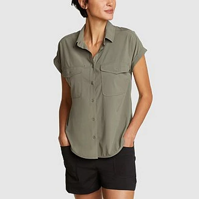 Women's Escapelite Short-Sleeve Button Shirt