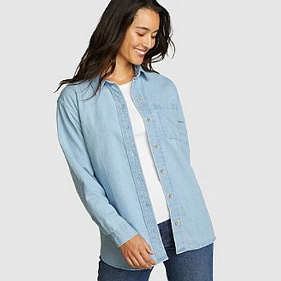 Women's Denim Overshirt