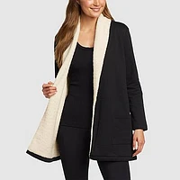 Women's Faux Shearling Cabin Cardigan