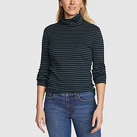 Women's Stine's Long-Sleeve Turtleneck - Stripe