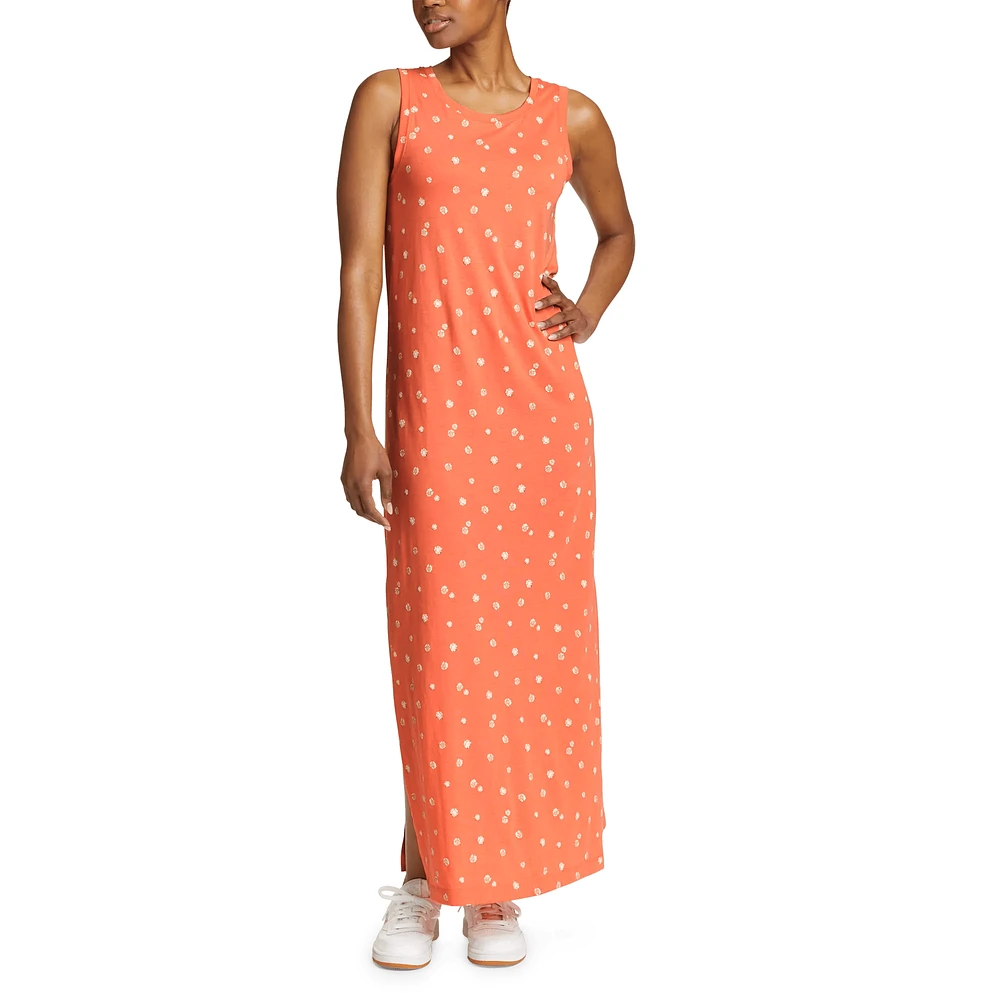 Coast and Climb Sleeveless Maxi Dress