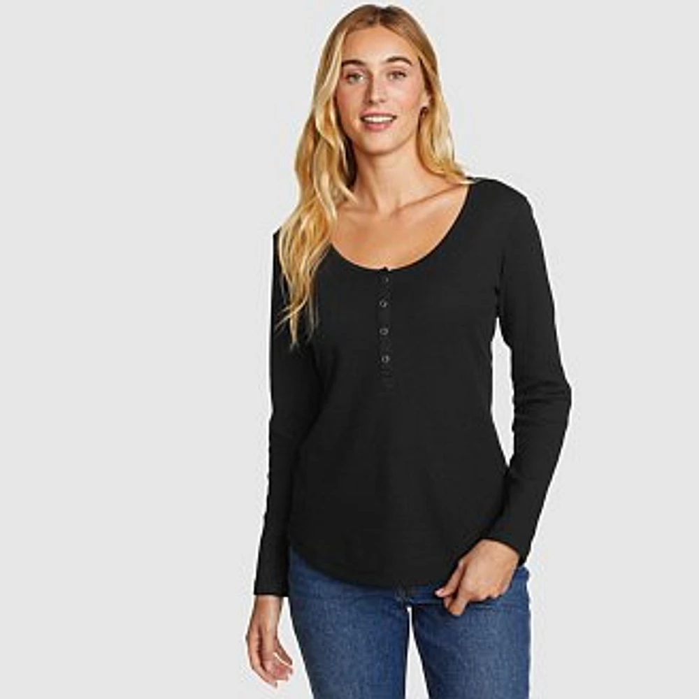 Women's Thermal Snap Henley